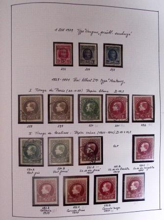 1849-2014 Attractive and extensive collection of Belgium
