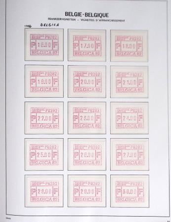 1849-2014 Attractive and extensive collection of Belgium