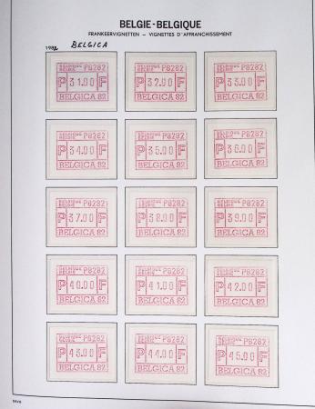 1849-2014 Attractive and extensive collection of Belgium