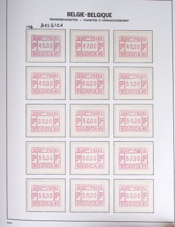 1849-2014 Attractive and extensive collection of Belgium