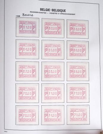 1849-2014 Attractive and extensive collection of Belgium