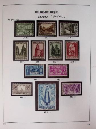 1849-2014 Attractive and extensive collection of Belgium