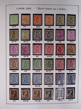 1849-2014 Attractive and extensive collection of Belgium