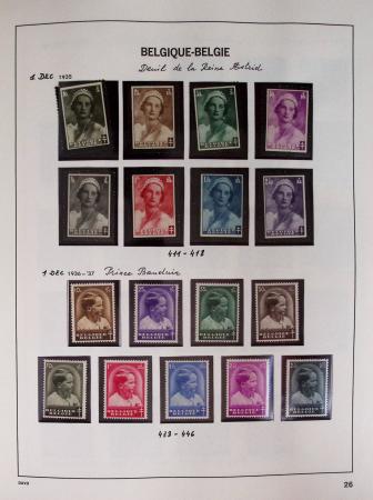 1849-2014 Attractive and extensive collection of Belgium
