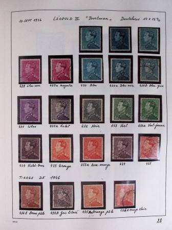 1849-2014 Attractive and extensive collection of Belgium