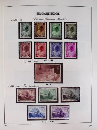 1849-2014 Attractive and extensive collection of Belgium