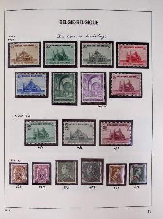 1849-2014 Attractive and extensive collection of Belgium