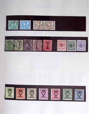 1849-2014 Attractive and extensive collection of Belgium