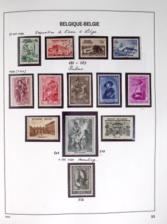 1849-2014 Attractive and extensive collection of Belgium