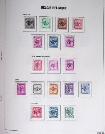 1849-2014 Attractive and extensive collection of Belgium