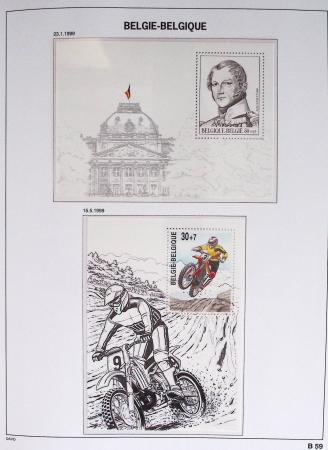 1849-2014 Attractive and extensive collection of Belgium