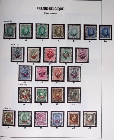 1849-2014 Attractive and extensive collection of Belgium