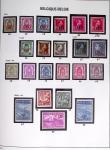 1849-2014 Attractive and extensive collection of Belgium