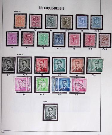 1849-2014 Attractive and extensive collection of Belgium