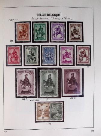 1849-2014 Attractive and extensive collection of Belgium