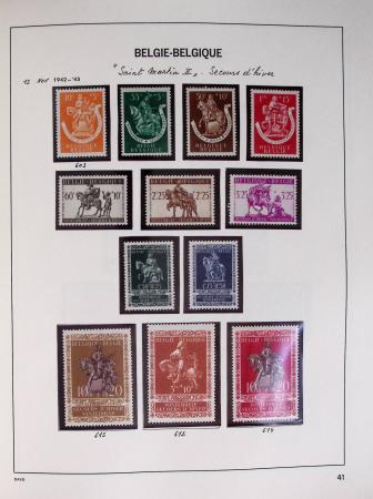 1849-2014 Attractive and extensive collection of Belgium