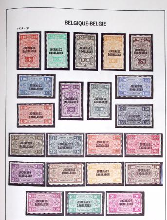 1849-2014 Attractive and extensive collection of Belgium