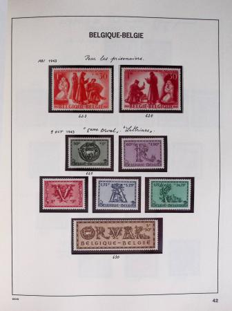 1849-2014 Attractive and extensive collection of Belgium