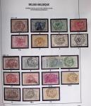 1849-2014 Attractive and extensive collection of Belgium