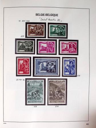 1849-2014 Attractive and extensive collection of Belgium