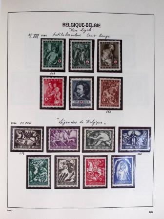 1849-2014 Attractive and extensive collection of Belgium