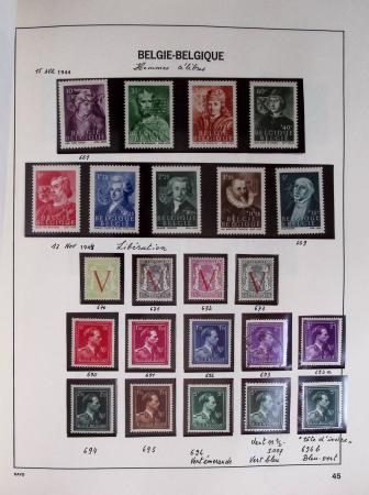 1849-2014 Attractive and extensive collection of Belgium