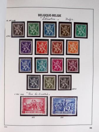 1849-2014 Attractive and extensive collection of Belgium