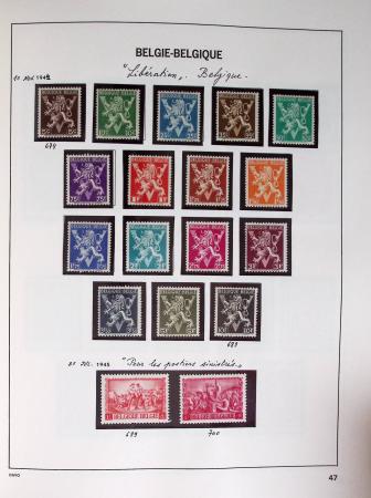 1849-2014 Attractive and extensive collection of Belgium