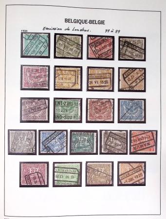 1849-2014 Attractive and extensive collection of Belgium