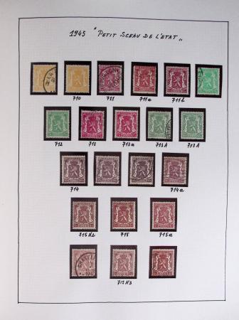 1849-2014 Attractive and extensive collection of Belgium