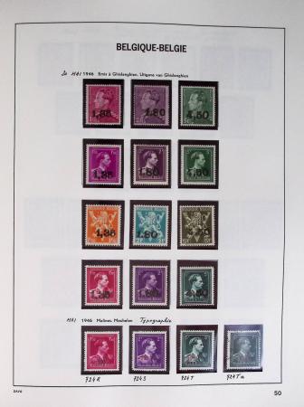 1849-2014 Attractive and extensive collection of Belgium