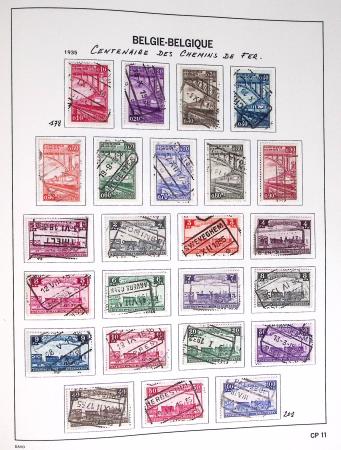 1849-2014 Attractive and extensive collection of Belgium