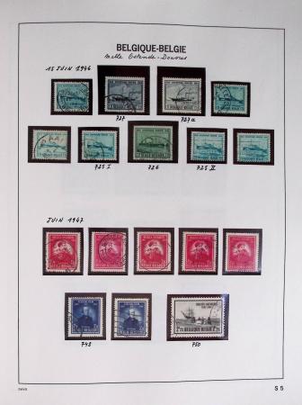 1849-2014 Attractive and extensive collection of Belgium