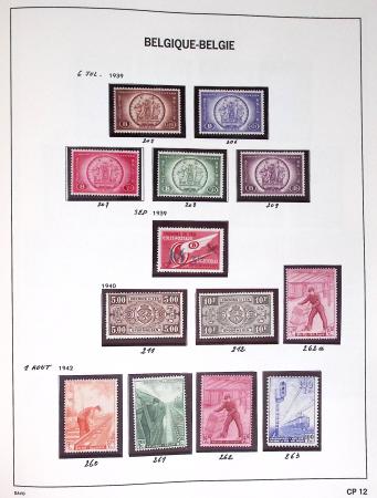 1849-2014 Attractive and extensive collection of Belgium