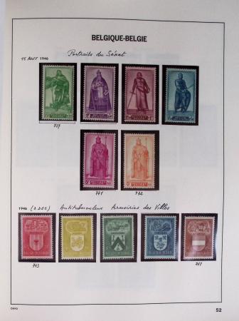 1849-2014 Attractive and extensive collection of Belgium