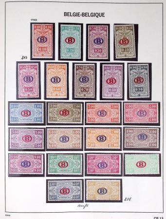 1849-2014 Attractive and extensive collection of Belgium