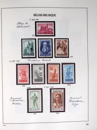 1849-2014 Attractive and extensive collection of Belgium