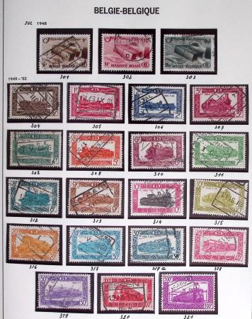 1849-2014 Attractive and extensive collection of Belgium