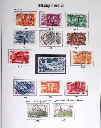 1849-2014 Attractive and extensive collection of Belgium