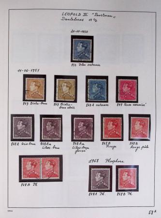 1849-2014 Attractive and extensive collection of Belgium