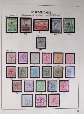 1849-2014 Attractive and extensive collection of Belgium