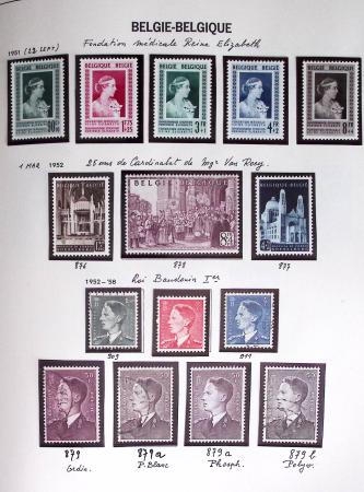 1849-2014 Attractive and extensive collection of Belgium