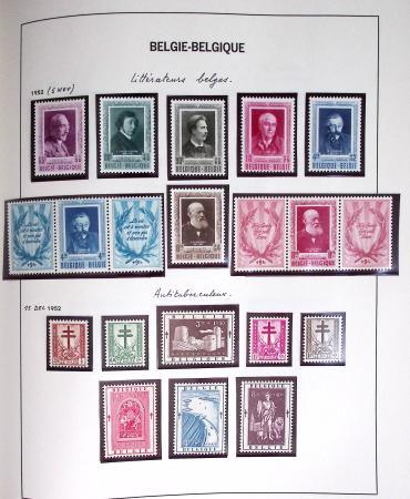 1849-2014 Attractive and extensive collection of Belgium