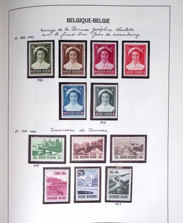 1849-2014 Attractive and extensive collection of Belgium