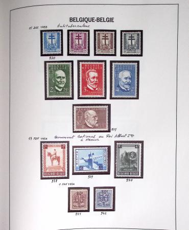 1849-2014 Attractive and extensive collection of Belgium
