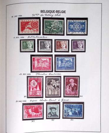 1849-2014 Attractive and extensive collection of Belgium