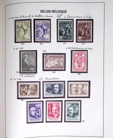 1849-2014 Attractive and extensive collection of Belgium