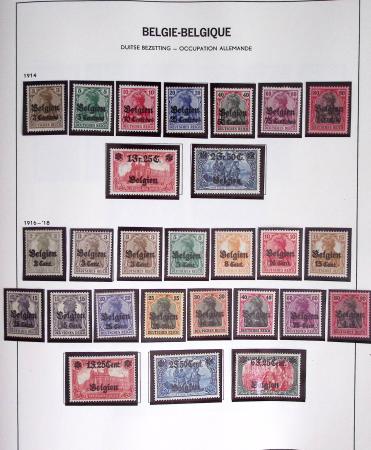 1849-2014 Attractive and extensive collection of Belgium
