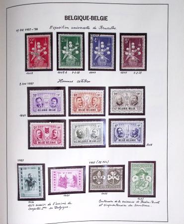 1849-2014 Attractive and extensive collection of Belgium