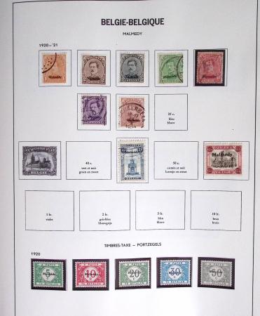 1849-2014 Attractive and extensive collection of Belgium